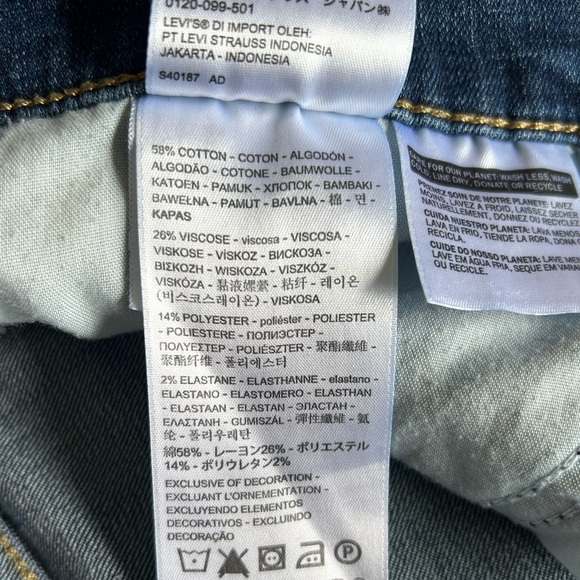 Levi’s Boyfriend - Medium Wash - Sz 33 - Picture 4 of 14